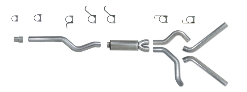 GMC 3500 Performance Exhaust - Diamond Eye Performance - Cat Back - `06-`07